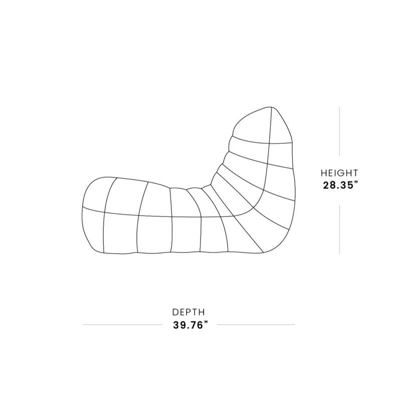 Lazy Togo Floor Sofa Three Seater Bean Bag with Fixed Arms for Modern Living Room Amazon Finds Corner Couch Soft White Beanbags Floorcouch Durable