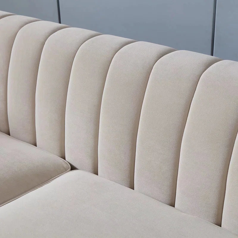 83.86'' Rolled Arm Chesterfield Sofa,Love Seat,Loveseat,Sofa Couch