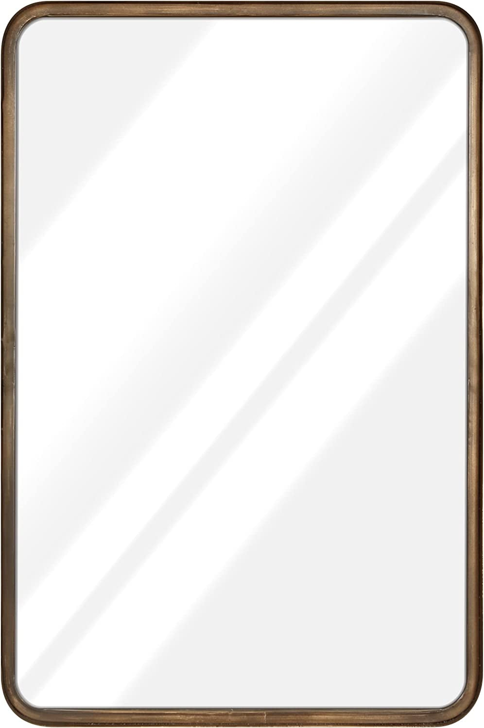 20X30 Inch Rectangle Oil Rubbed Bronze Mirror Deep Frame Mirror, Bathroom Mirror Oil Rubbed Bronze, Decorative Wall Mirror, Champagne Bronze Mirror, Framed Mirror for Bathroom Vanity