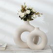 New Style Biscuit Vase Frosted Particle Flower Arranging Device